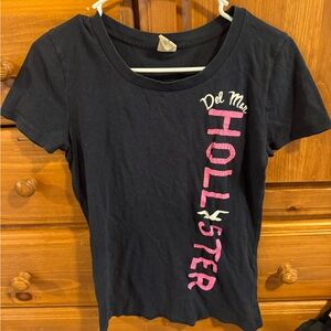 Hollister Tee with Pink Logo